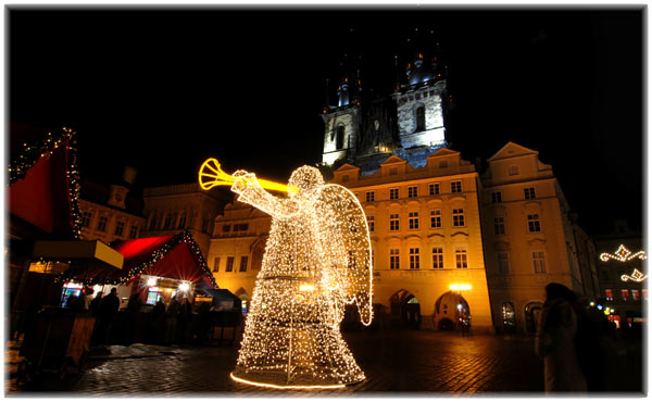 Prahan joulumarkkinat
