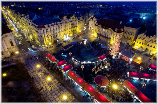 Οι Χριστουγεννιάτικες αγορές της Πράγας έχουν μακρά παράδοση