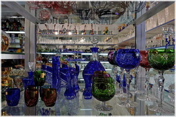 Sticlărie şi cristale de Cehia