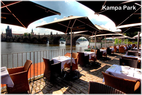 Kampa Prague, Best Views