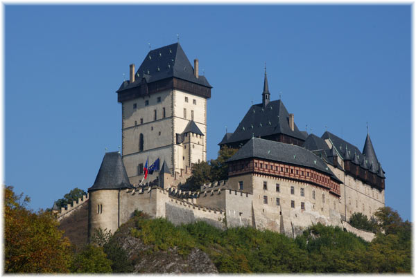 El castillo de Karlštejn