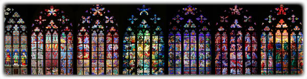 Vitus Cathedral Stained Glass