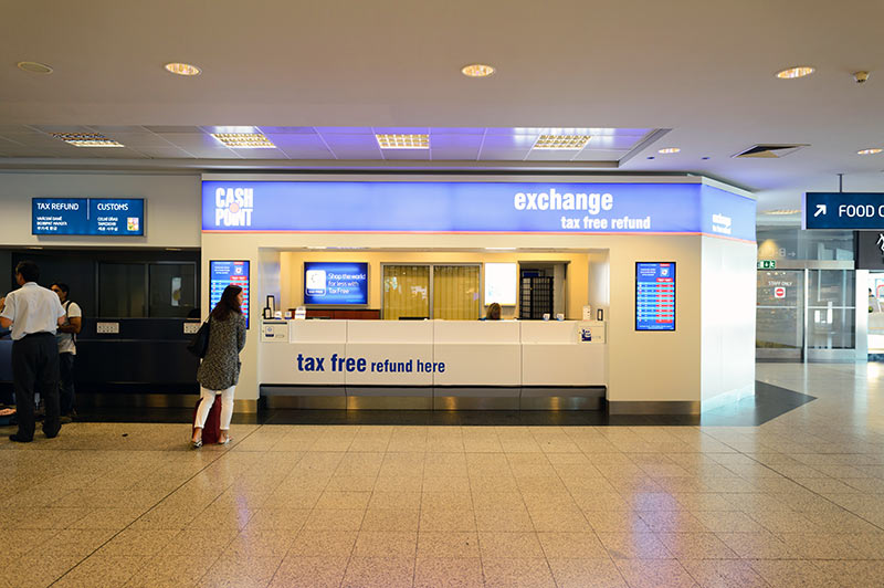 Tax refund at Prague Airport